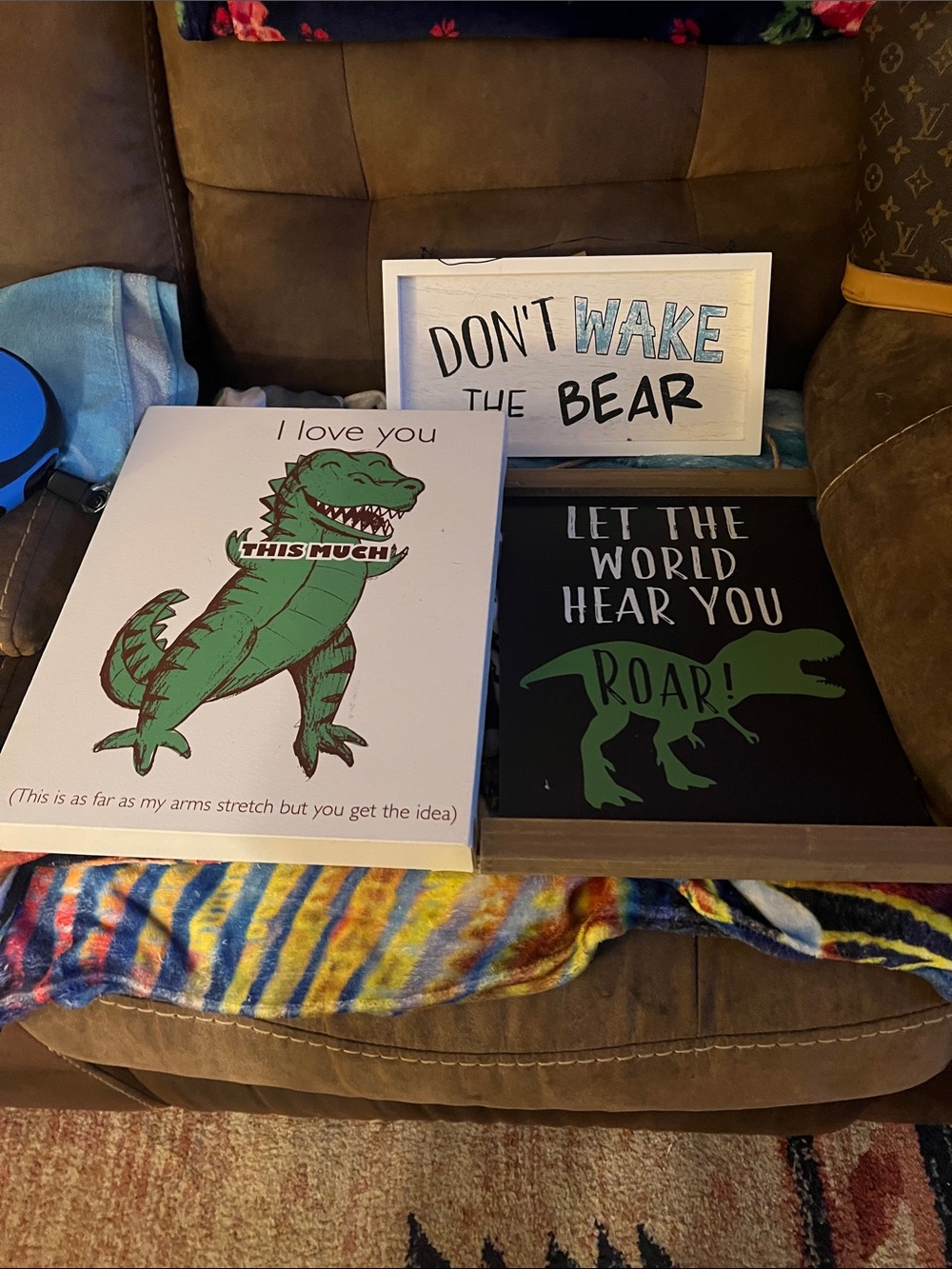 3 piece set of pictures for baby boy or boys room